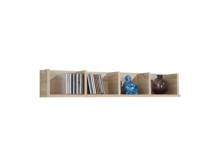 FMD furniture Wandregal, Holz, Eiche, 92 x 17 x 17 cm, 206-004E