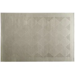 Wollteppich   ¦ grau ¦ Wolle,Jute ¦ Maße (cm): B: 160