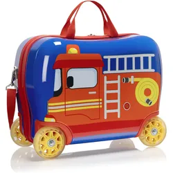 Heys Fashion Ride-On - Aufsitzgepäck Feuerwehrauto, Koffer, Mehrfarbig