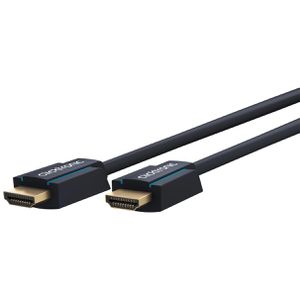 Clicktronic HDMI-Kabel 70310 HDMI 1.4, vergoldete Stecker, für 4K UHD bei 30 Hz, 9 Gbit/s, HDMI auf HDMI, 20m