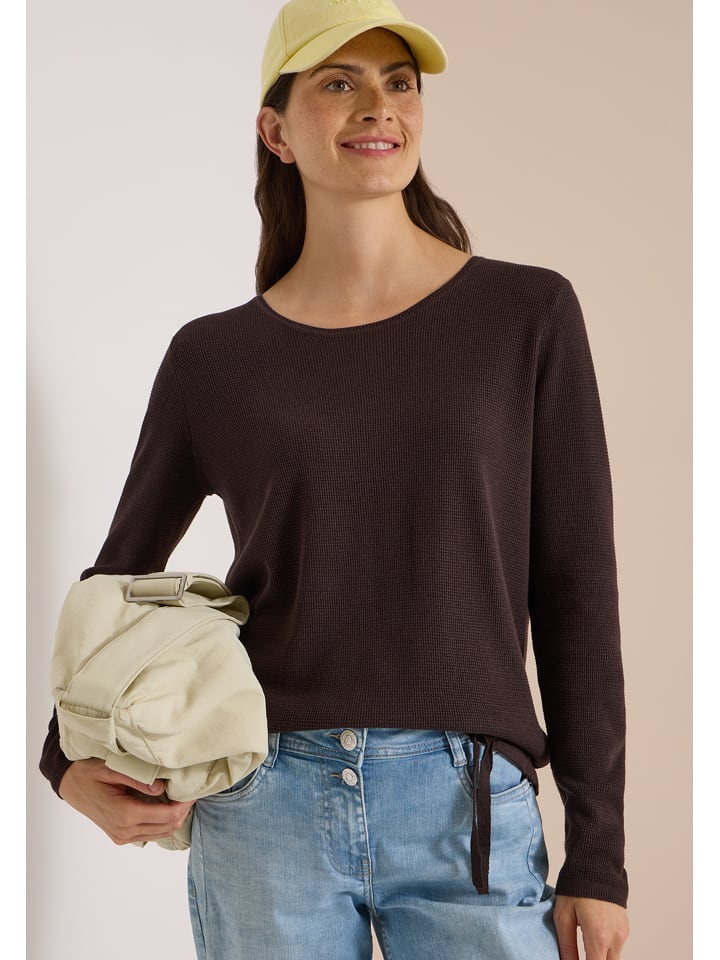 Cecil Pullover in Dunkelbraun - XL