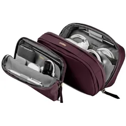 Orbitkey, Etui, - 2-In-1 Tech Pouch - Plum