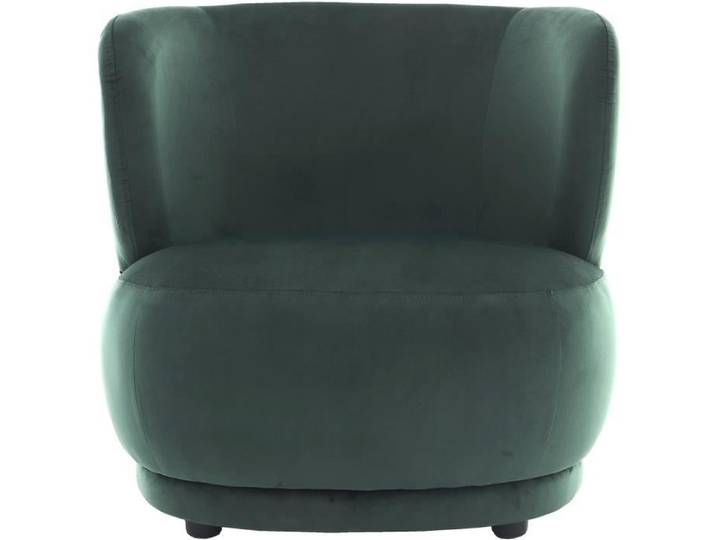 Fauteuil en velours vert - Ester