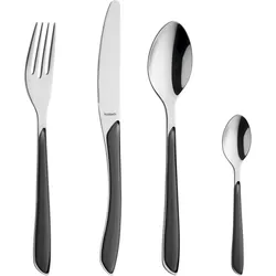 kuppels Besteckset Prisma 24-tlg. - grau