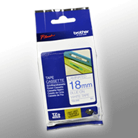 Brother P-Touch Band TZe-243 blau auf weiß 18mm x 8m laminiert