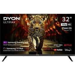 Dyon Ultimax 32H-TI-W LED-TV 80 cm 32 Zoll EEK F (A - G) DVB-C, DVB-S2, DVB-T, DVB-T2, HD ready, Smart TV, WLAN Schwarz D800260