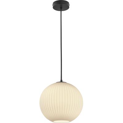 LED Pendelleuchte "LOFT", schwarz, 1, Ø 25cm, 1 Stk., HELL HÖLLISCH GUTES LICHT, Leuchten, In der Höhe einstellbar, LED Pendelleuchte