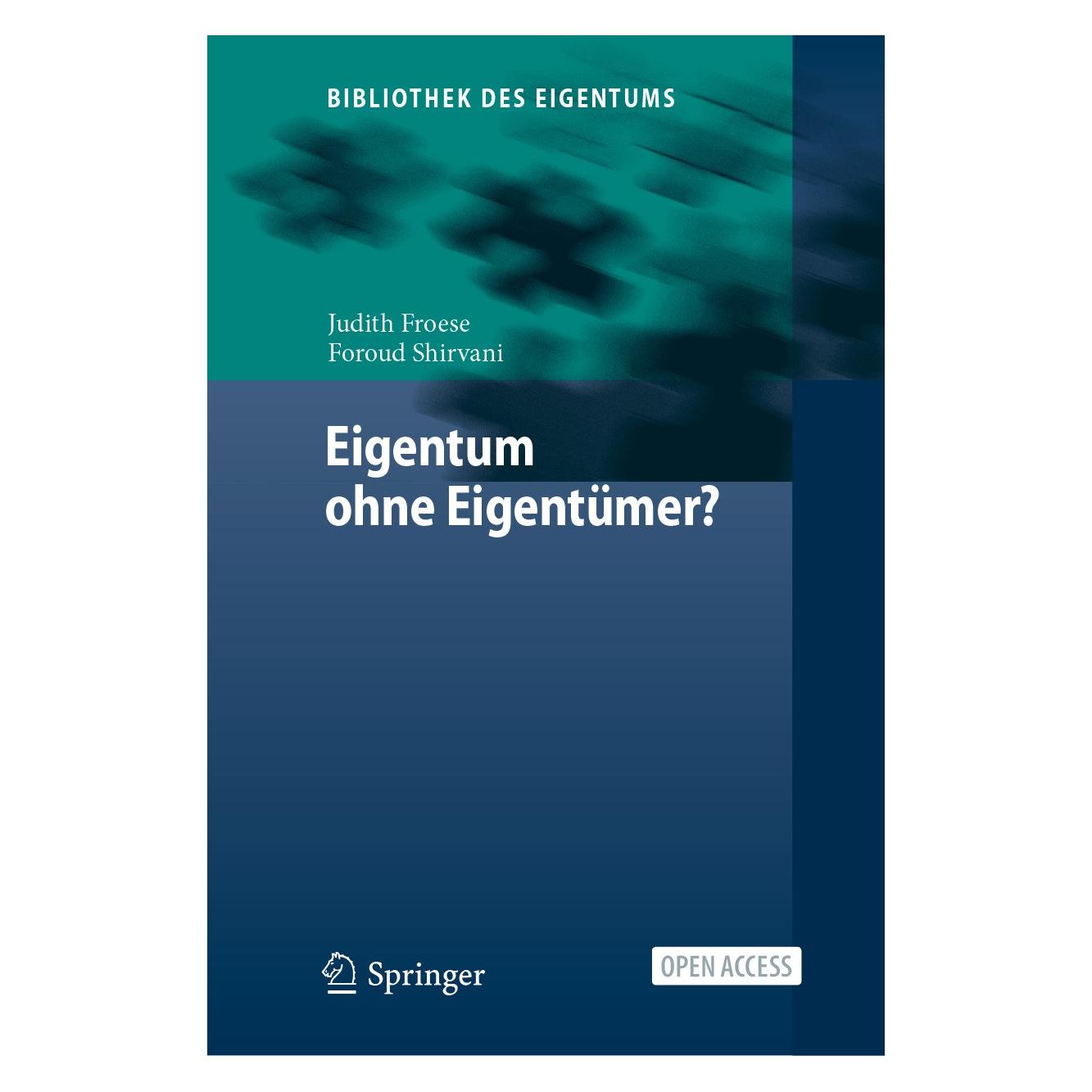 Springer Eigentum ohne Eigentümer? (Deutsch, Hardcover, Foroud Shirvani, Judith Froese) (9783662699072)