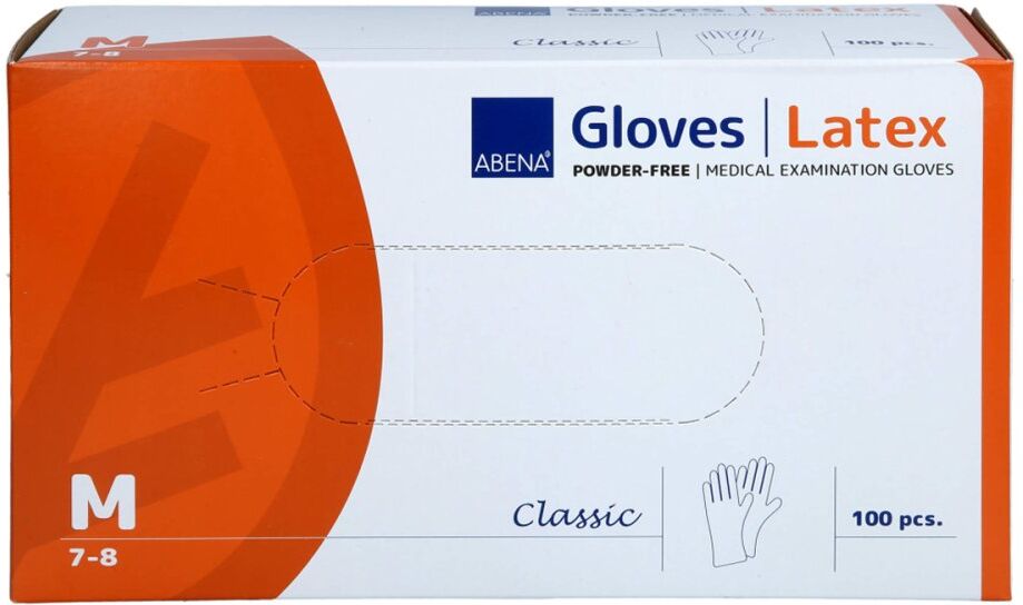 Latex-handschuhe Classic Unster.puderfrei M Natur