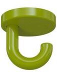 Hewi 477 Unterkopf-Haken 477.90.01574 50mm, apfelgrün