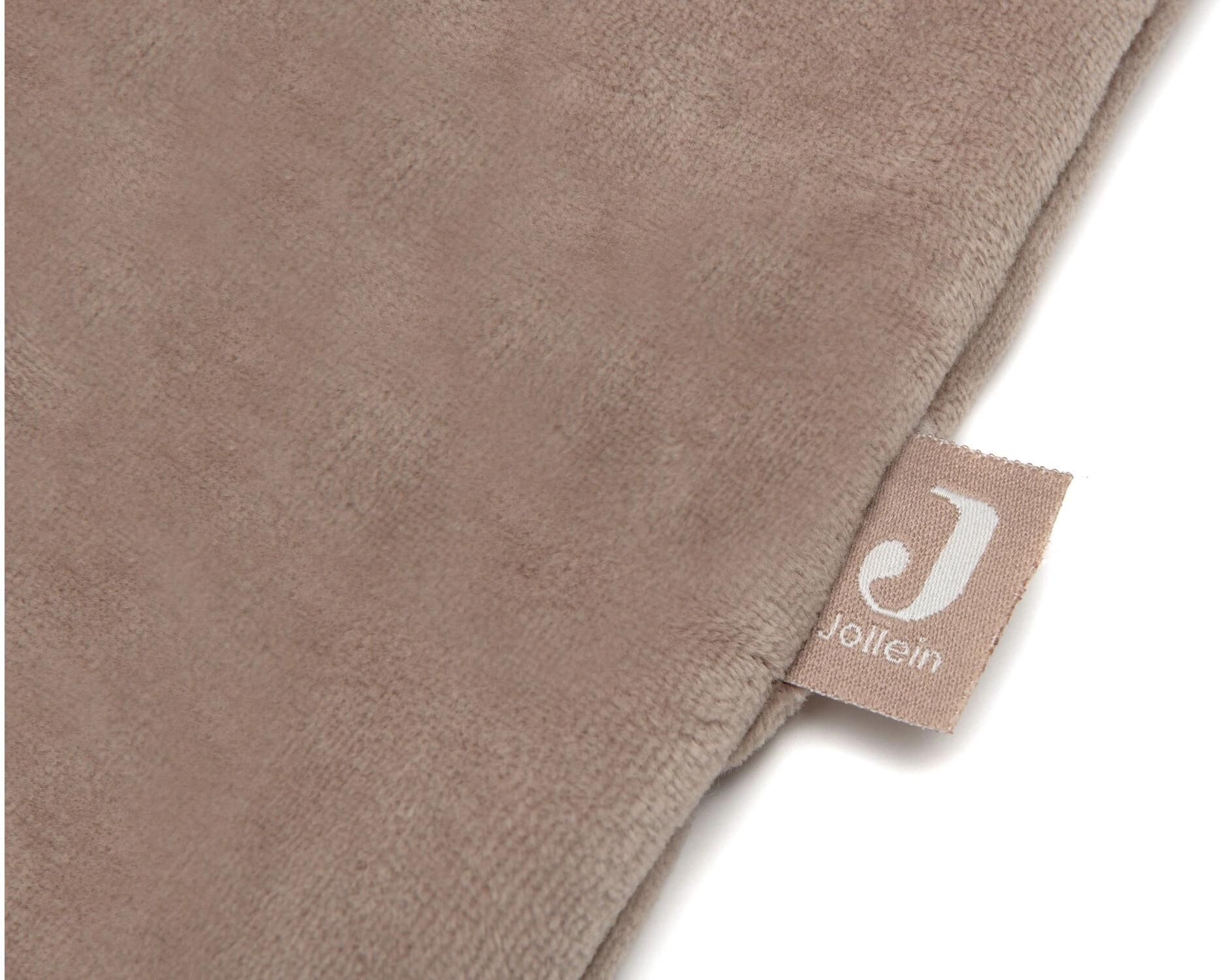 Babyschlafsack JOLLEIN "Milky Coffee", Baby, Gr. B/L: 51cm x 110cm, beige (braun), Obermaterial: 100% Baumwolle, Schlafsäcke Babyschlafsack, Gefütterter Schlafsack ohne Ärmel braun B/L: 51cm x 110cm