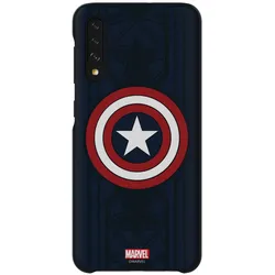Samsung Marvel Cover 'Captain America' (Samsung Galaxy A50), Smartphone Hülle, Blau