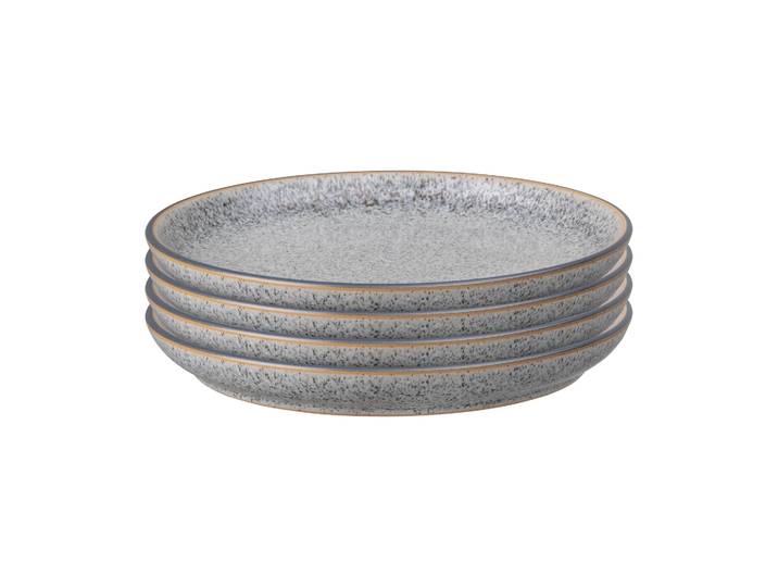 Denby Assiette Studio Grey 21cm Lot de 4 Granite
