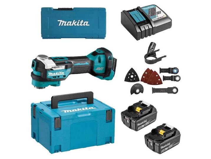 Découpeur-ponceur multifonctions MAKITA DTM52RTJX1 - 18V