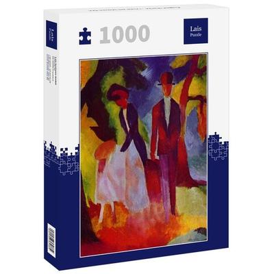 Lais Puzzle August Macke - Leute am blauen See 1000 Teile