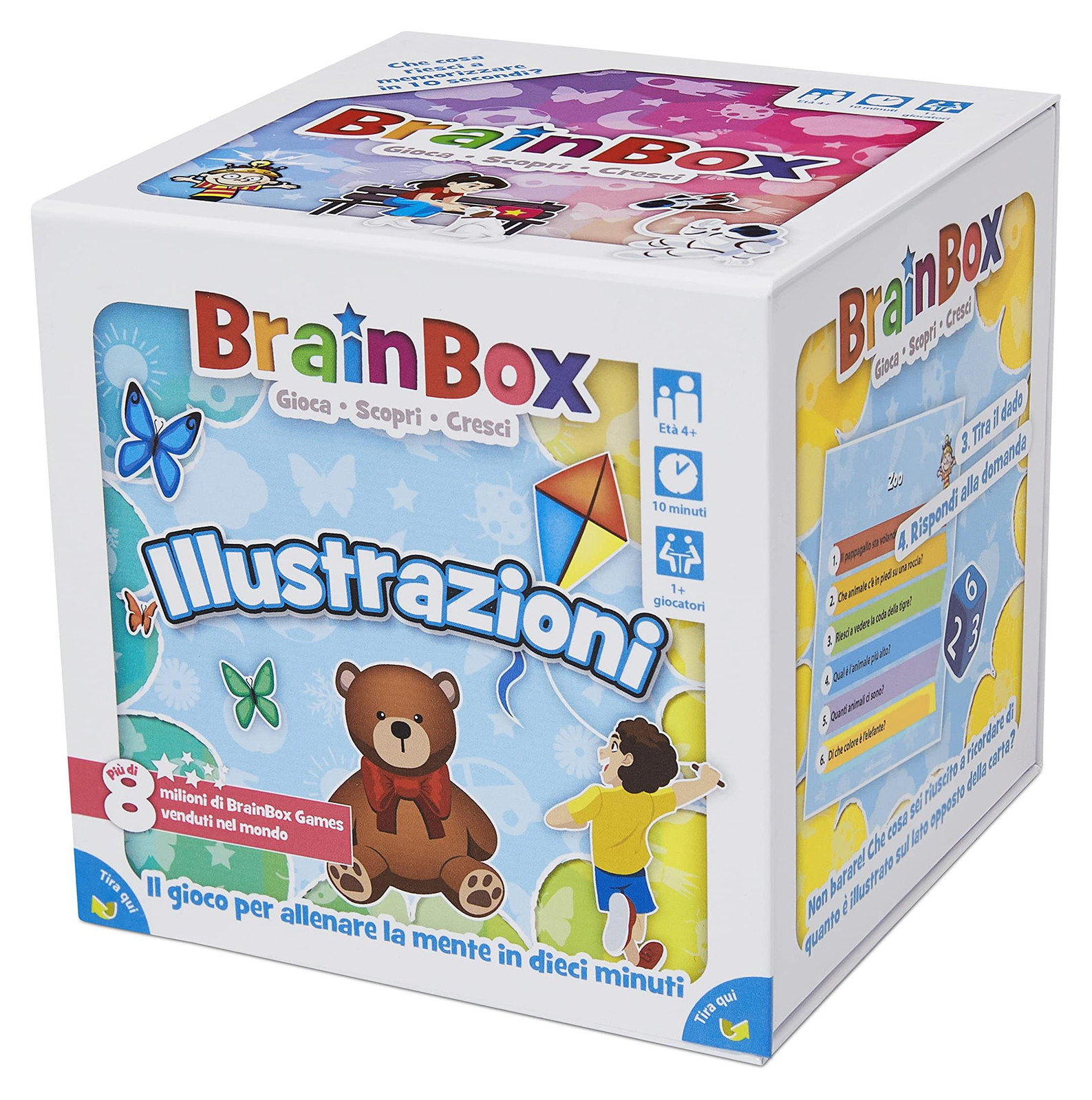 Asmodee BrainBox Illustraties - Een spel om te leren en de geest te trainen