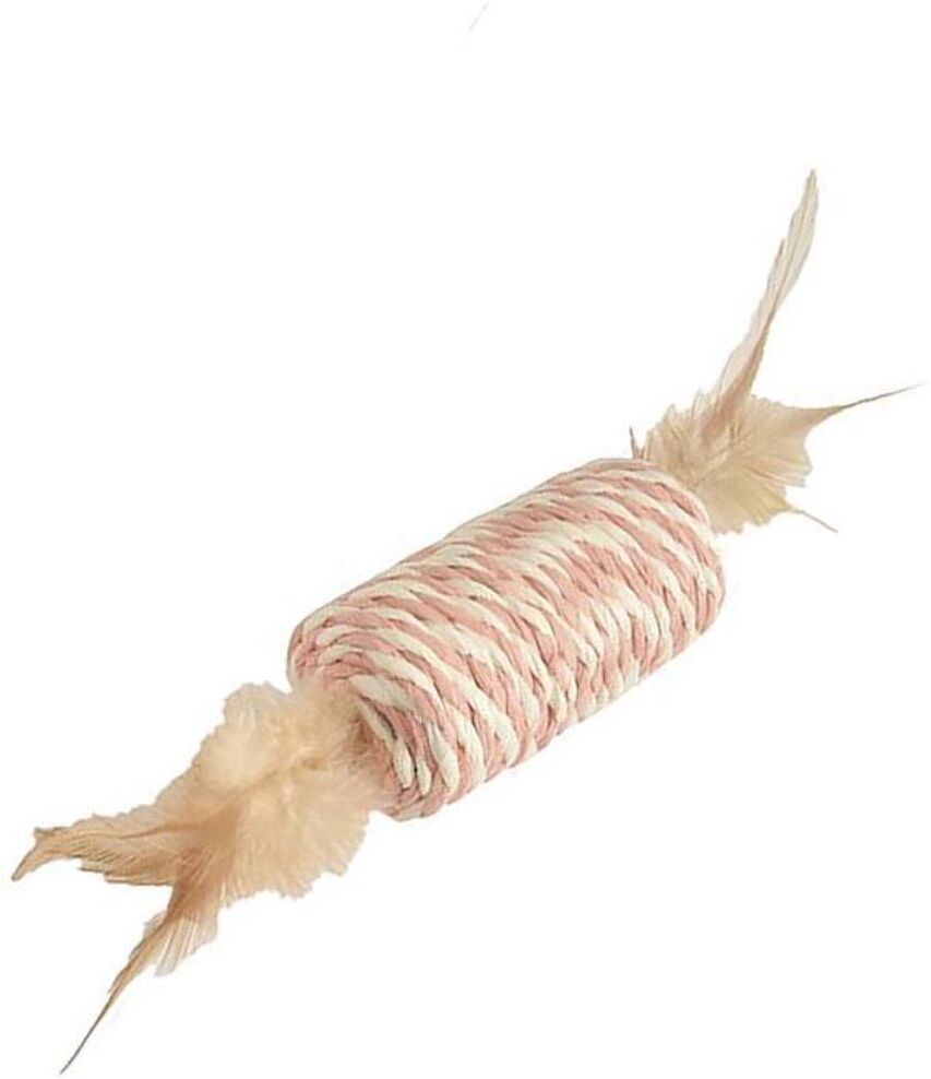 Croci Gioco Gatto Corda Tube ROSA