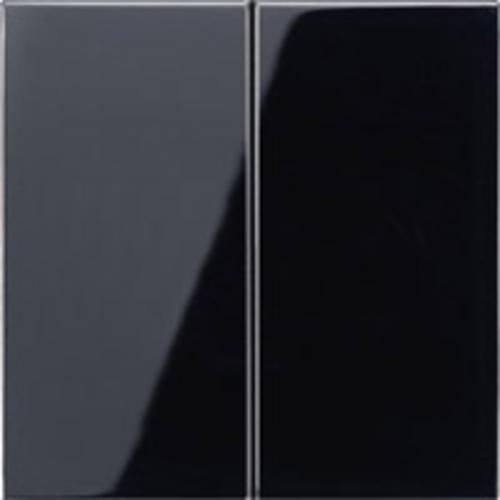 Jung 1fach Abdeckung Serienschalter, Serientaster Schwarz LS995SW 1St.