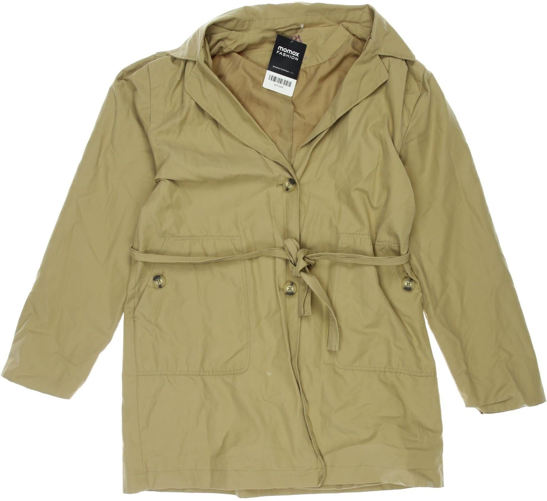 Zara Mädchen Jacke oder Mantel, Beige, Gr. EU 158 (US 13-14 Jahre), Baumwolle / Synthetik - Second Hand