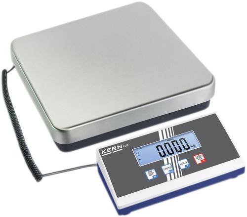 Kern Plattformwaage EOB 15K5 Wägebereich (max.) 15kg Ablesbarkeit 5g über Steckernetzteil Silber