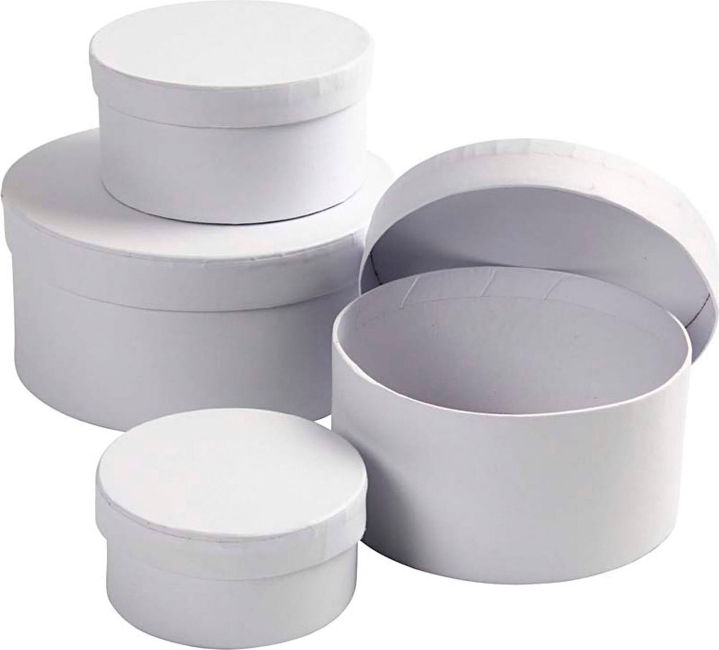 Creativ Company 264010 Geschenkboxen-set wit