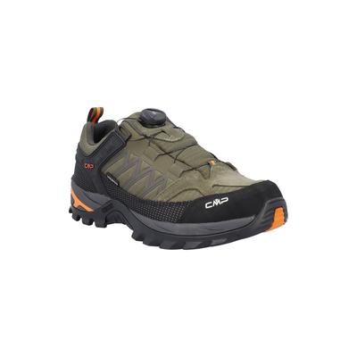 Wanderschuh CMP "Rigel Low", Herren, Gr. 47, grün (oliv, schwarz), Obermaterial: 100% Nylon NY., Schuhe Wanderschuh