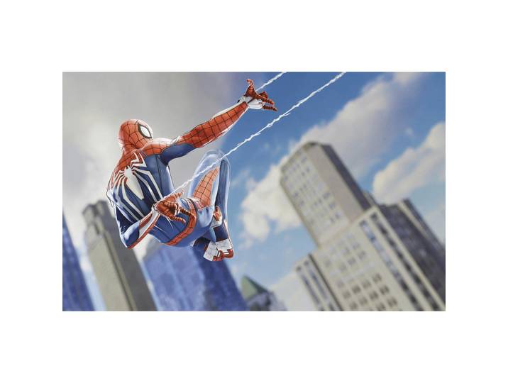 Marvel Fototapete Spider-Man Spider WEB Shoot, Mehrfarbig, Cartoon, 400x250 cm, Tapeten & Wandverkleidungen, Fototapeten