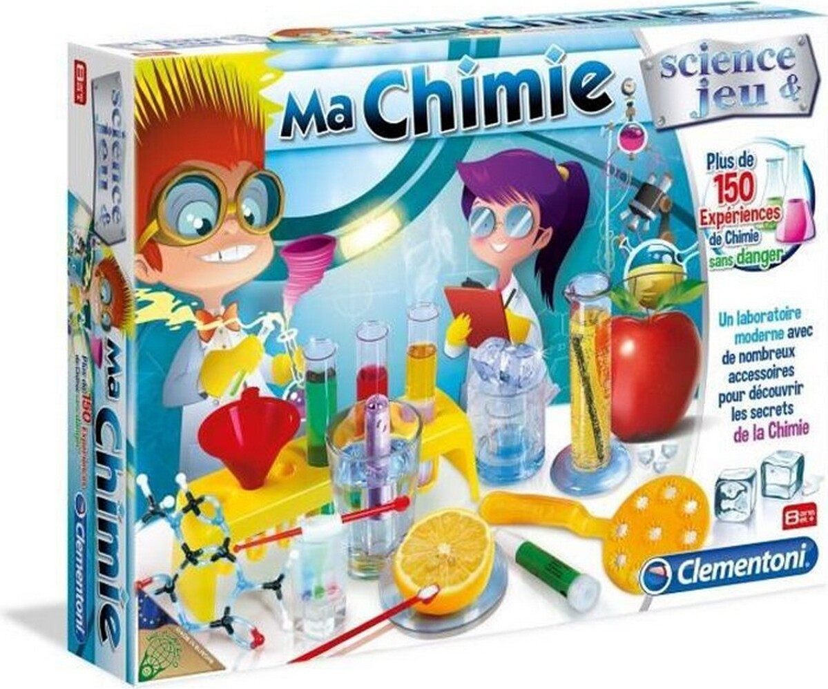 Clementoni Science & Fun 52107 Experimenteerset Chemie voor kinderen vanaf 8 jaar