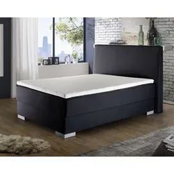 Winkle »Senden« Boxspringbett 140x200 cm / 9549 Anthrazit / H3
