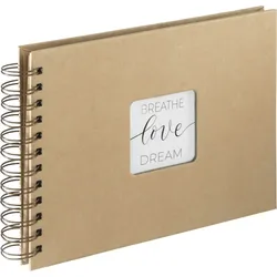 Hama Craft Spiral-Album    24x17 40 Kraftpapier-Seiten       7210