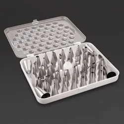 Vogue Tortendekoration Spritztüllen Set 52 verschiedene Tuben