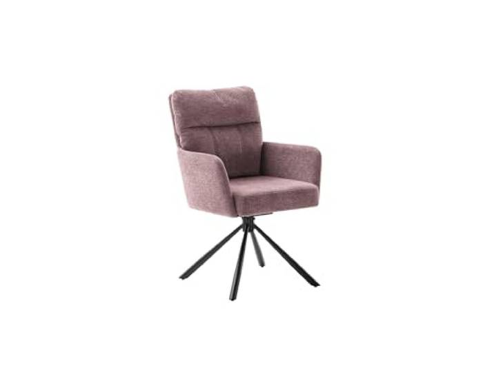 möbelando Esszimmerstuhl >Urbain/Utica< 2er-Set in Himbeer - 60x92x67 (BxHxT)