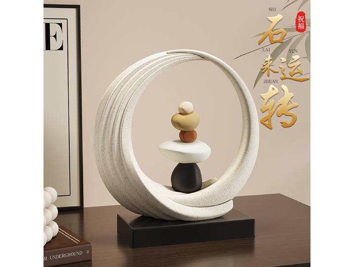 Nouvel Ornement Chinois de Luxe Léger Porte-Bonheur, Décoration de Bureau et de Salon, Cadeau de Pendaison de Crémaillère, Artisanat Feng Shui