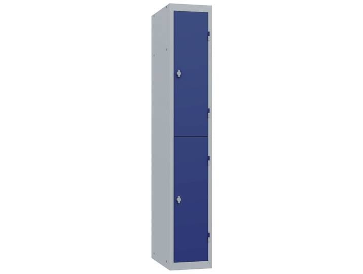 Vestiaire Budget 2 casiers - Départ L.30 cm - Bleu