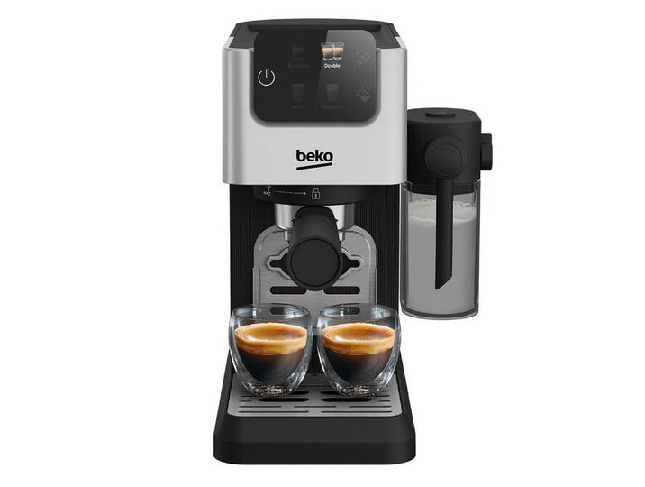 BEKO Siebträger-/Filterkaffeemaschine CEP 5304 X, herausnehmbare Tropfschale