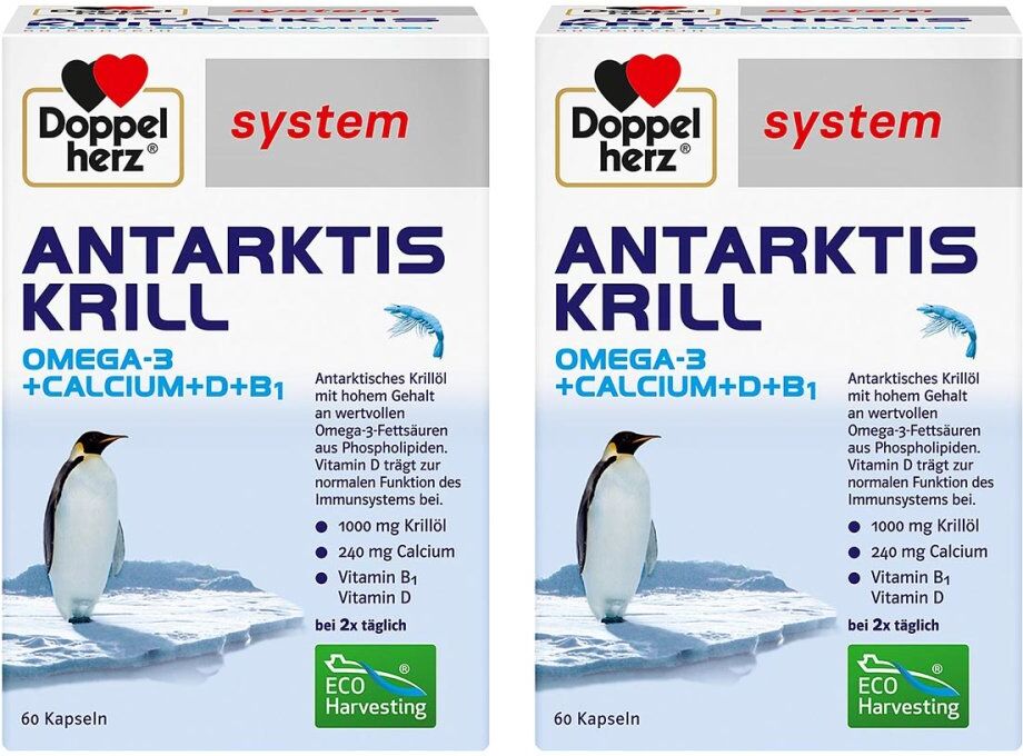 Doppelherz Antarktis Krill System Kapseln
