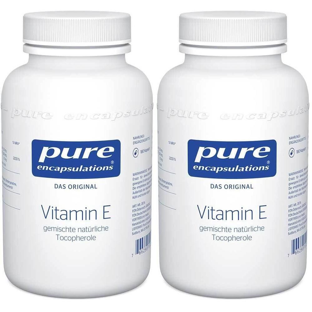 Pure Encapsulations Vitamin E Kapseln x2 2x180 St