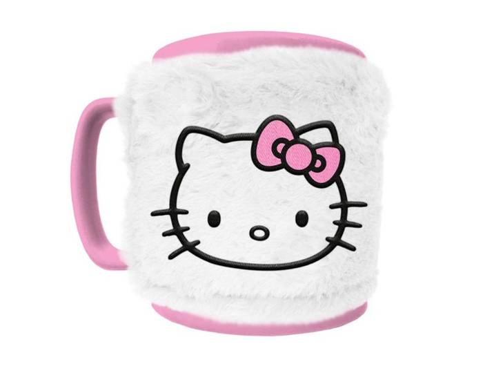 Fuzzy Mug Hello Kitty