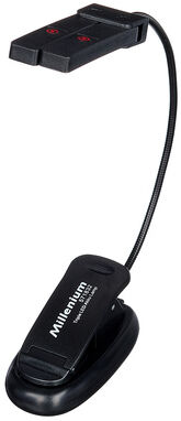 Millenium Triple LED Akku Lamp Schwarz