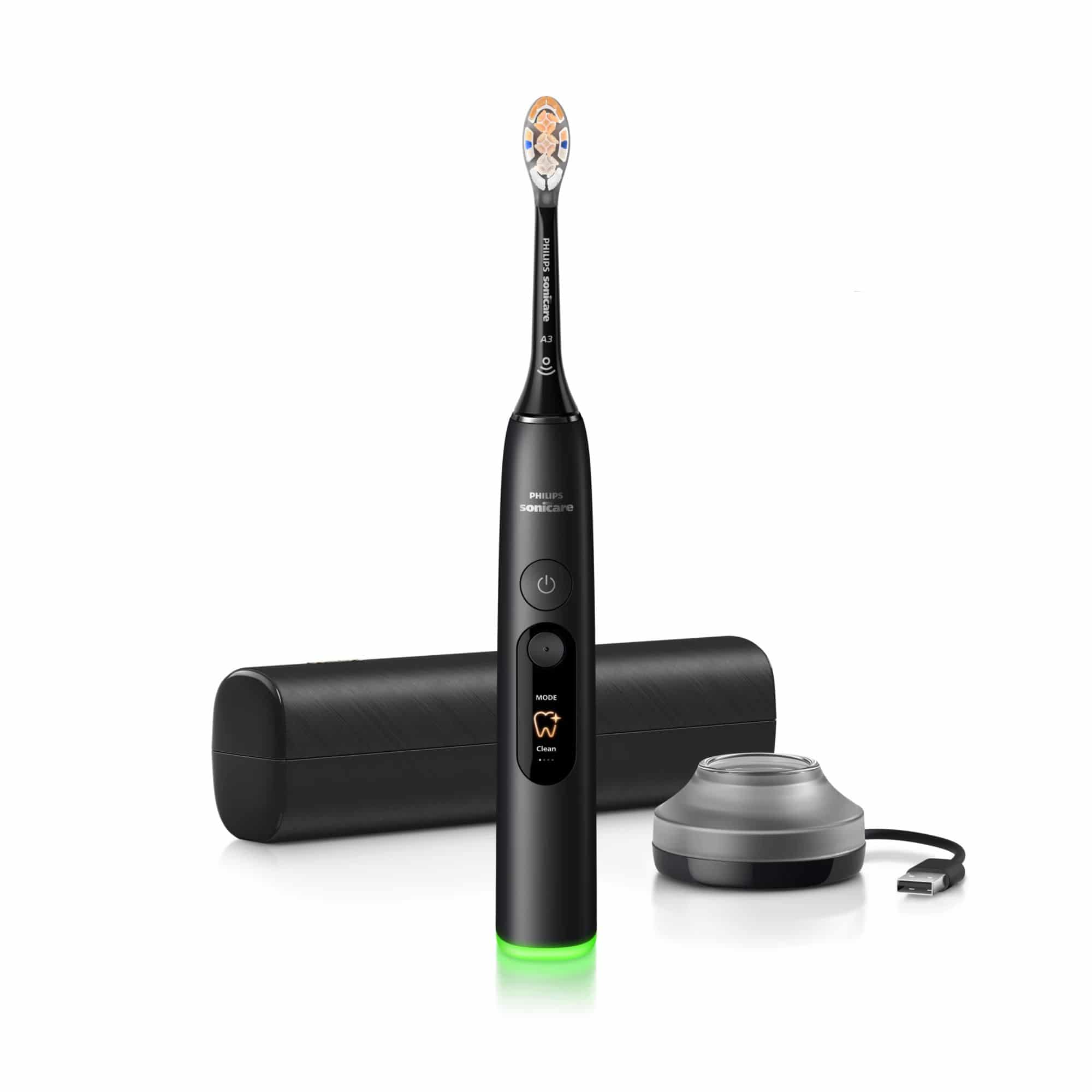 Philips HX8311/12 Sonicare DiamondClean 8000 Schall-Zahnbürste für Erwachsene 336 h (Schwarz)