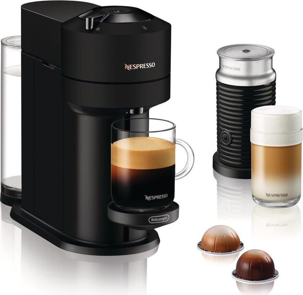 DeLonghi Nespresso Vertuo Next Bundel Mat Zwart ENV120 BMAE