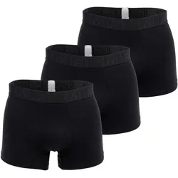 HOM Herren Boxer Briefs, 3er Pack - Tonal Pack #2, Shorts, Unterhose Schwarz / XL