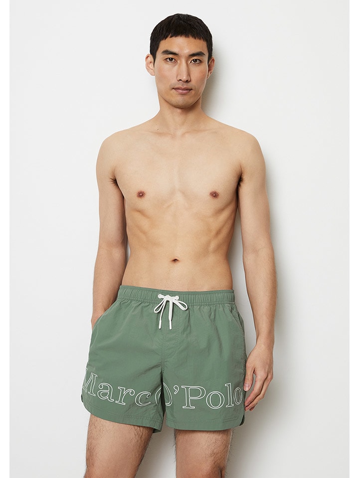 Marc O´Polo Bodywear Badeshorts in Oliv - S