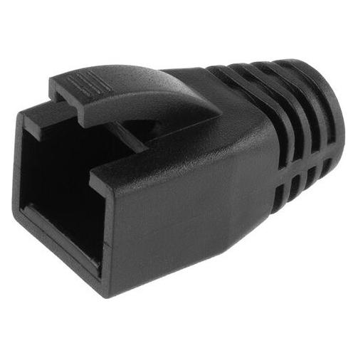 ACT RJ45 black boot for 8.0 mm cable. Colour: Black Cable boot rj45 8.0mm black (FA2009)