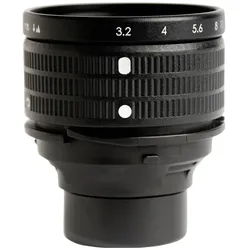 Lensbaby Edge 50 Optik (Universell, APS-C / DX, Vollformat), Objektiv, Schwarz