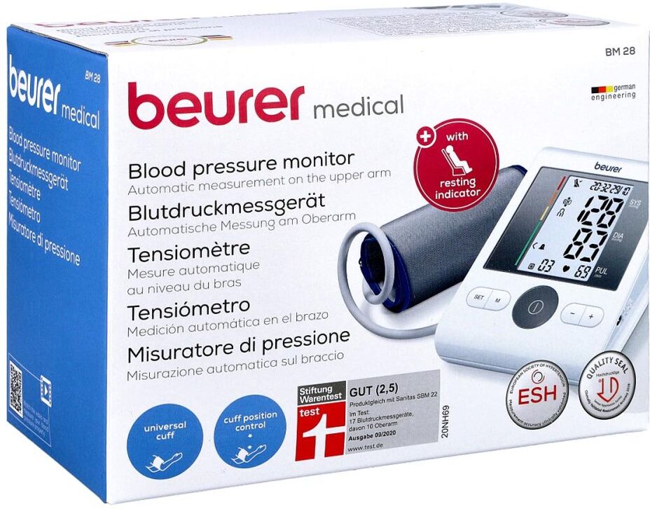 Beurer Bm28 Hsd Oberarm-Blutdruckmessgerät
