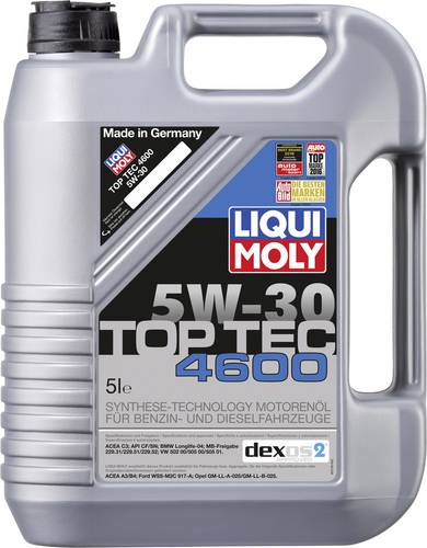 Liqui Moly 5W-30 TOP TEC 4600 3756 Motoröl 5l