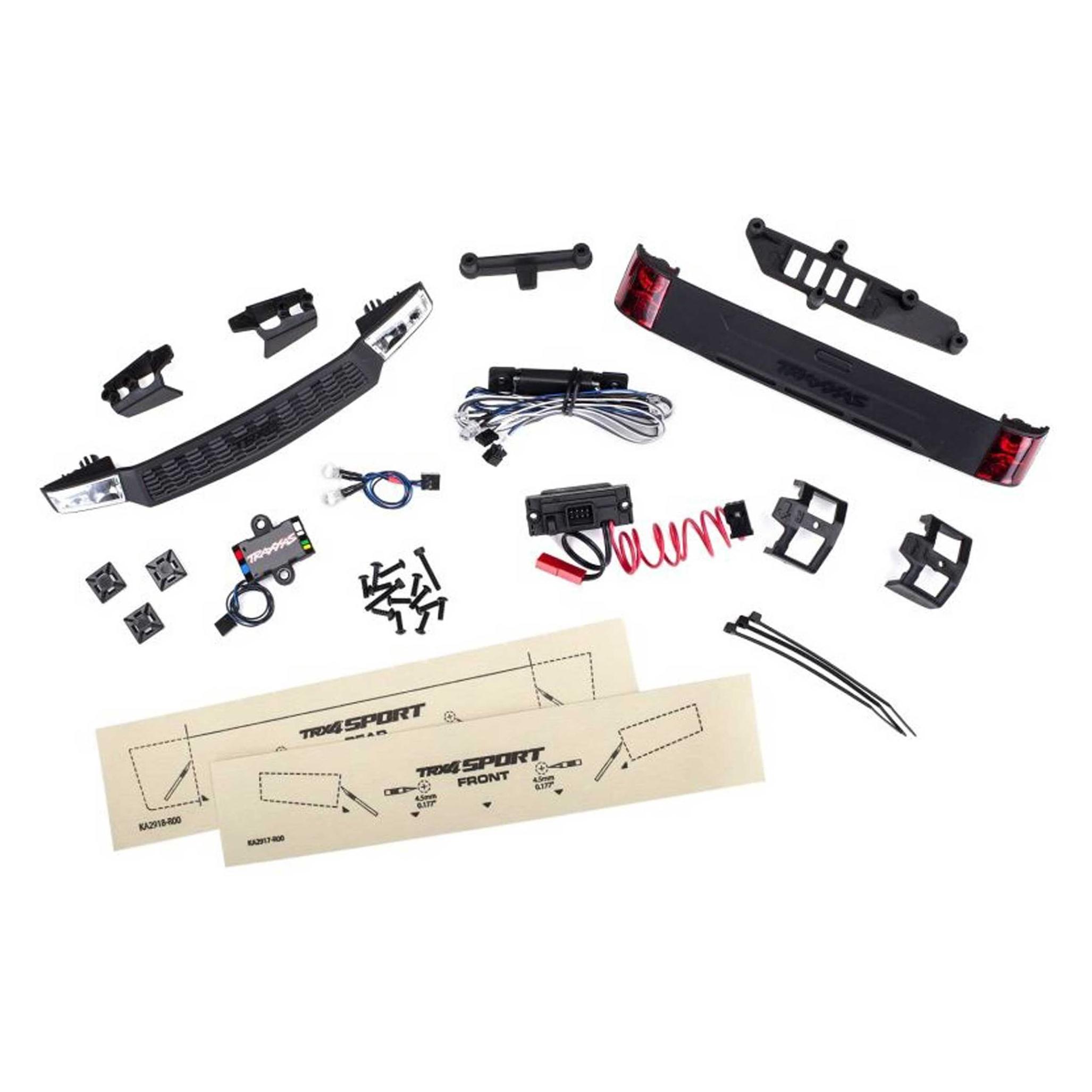 Traxxas LED Licht-Kit kpl. mit Powersupply (Headlights, Tail light & (TRX8085)