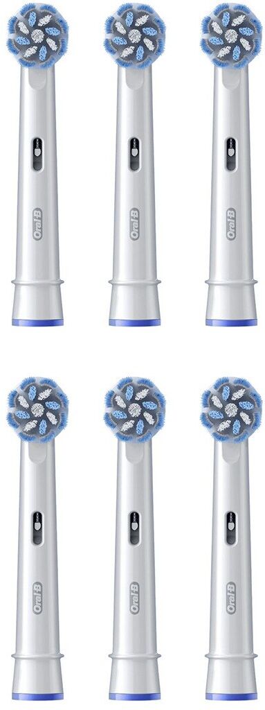 Pack de 6 cabezales de recambio Oral b - Braun Sensitive Clean.