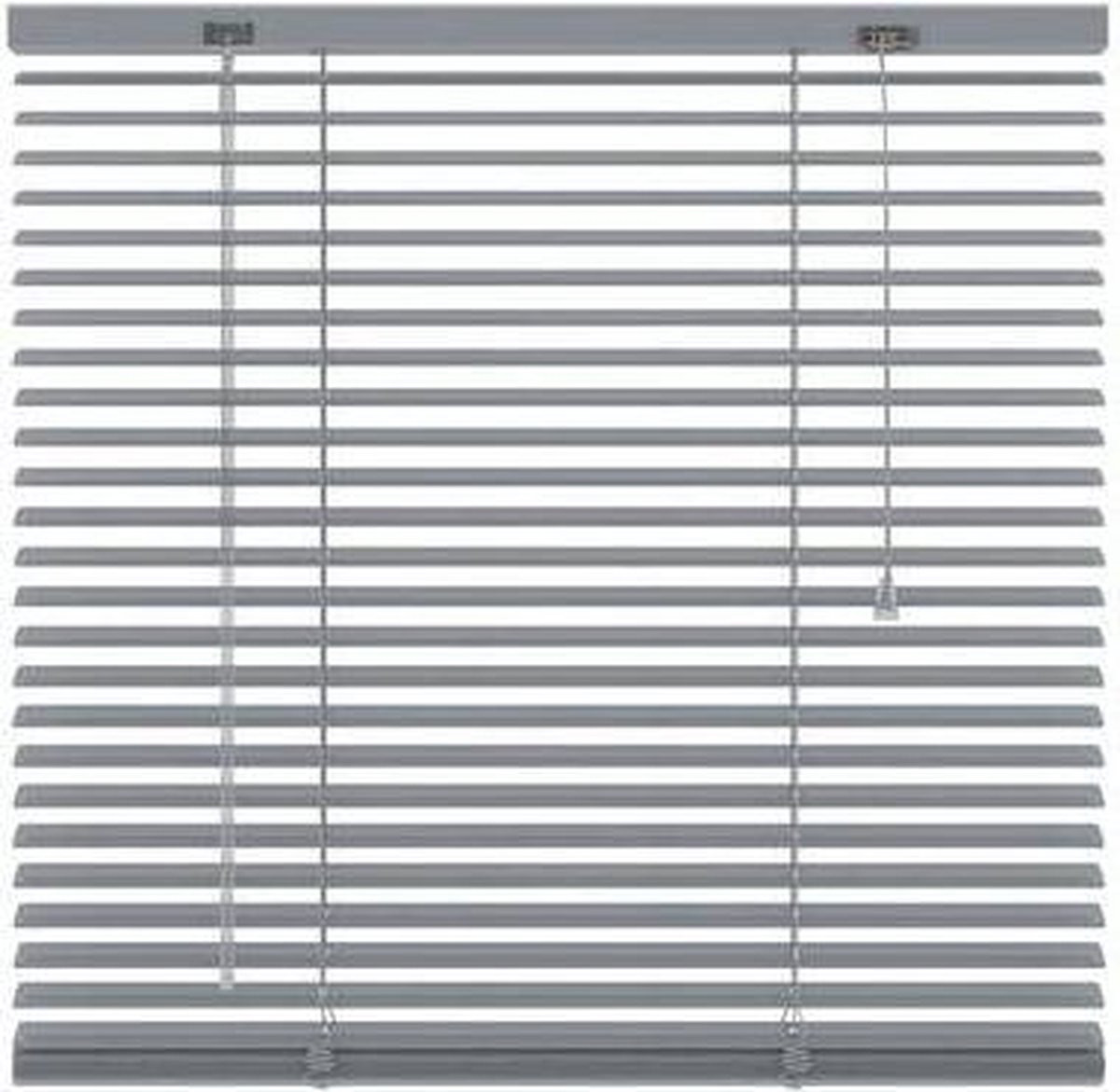Decosol aluminium jaloezie 25mm - zilver - 160 x 180 cm